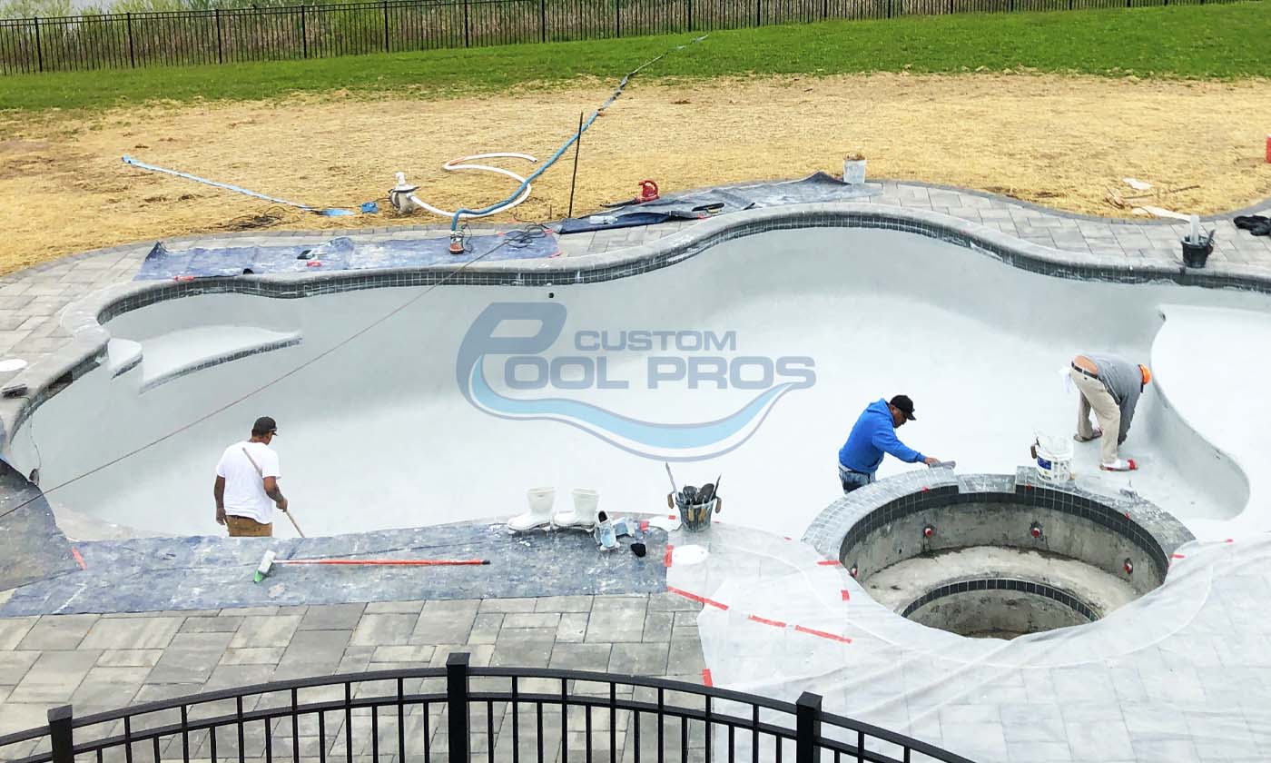 Custom Pool Plastering in CPP NJ