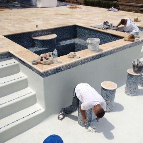 Interior Pool Plaster Surface